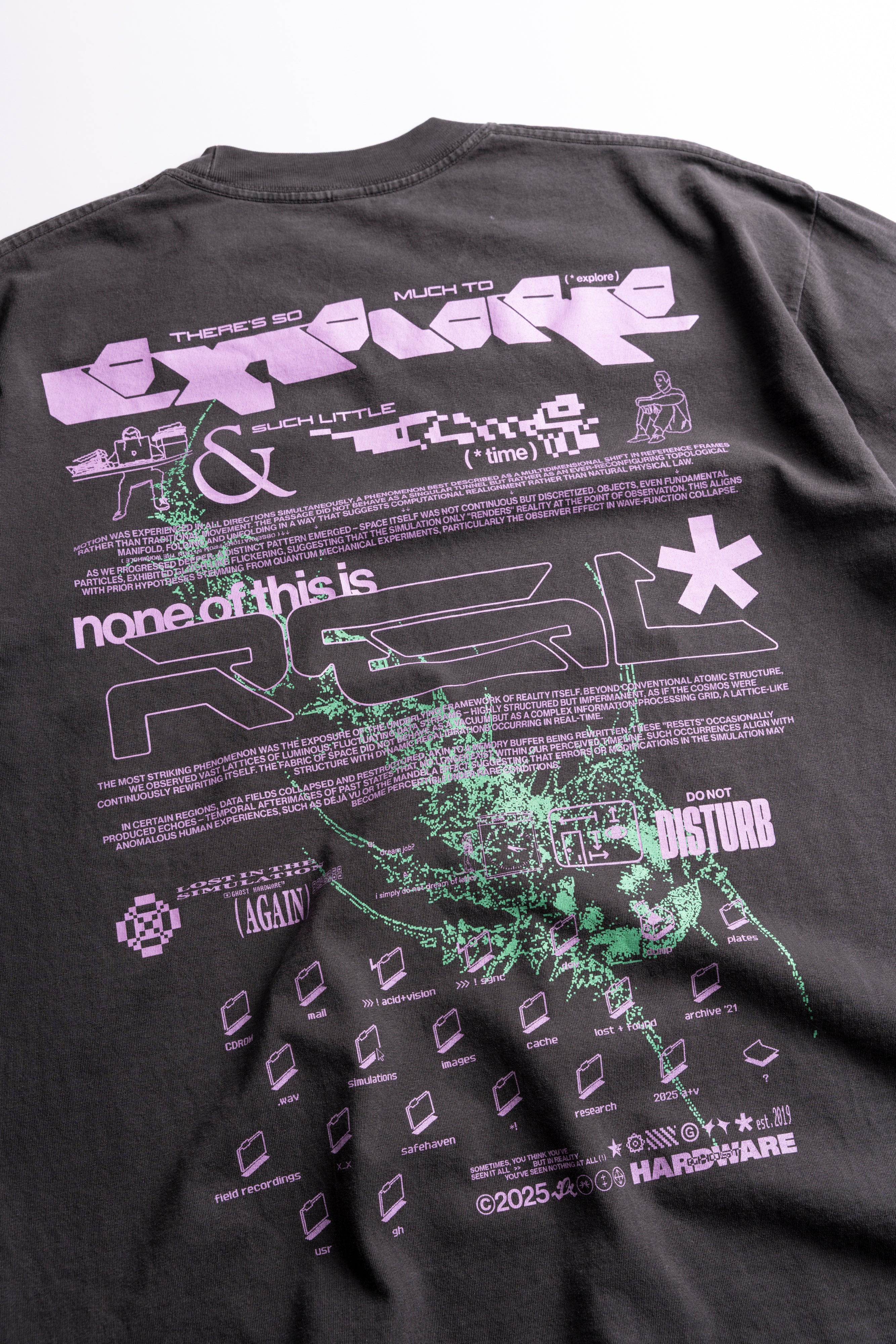 None Of This Is Real [ patch ] Tee