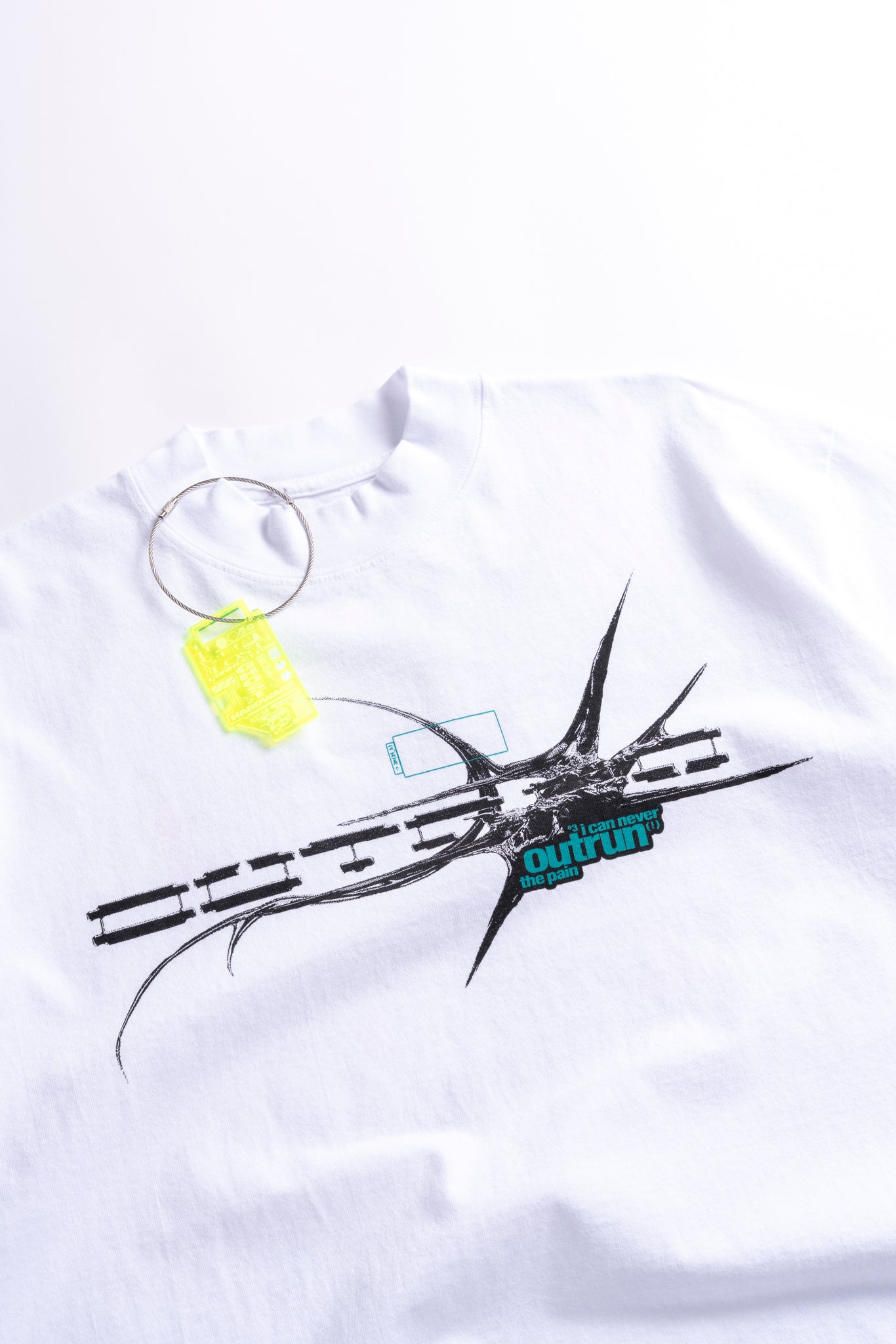 Outrun [ mock neck ] [ patch ] Tee