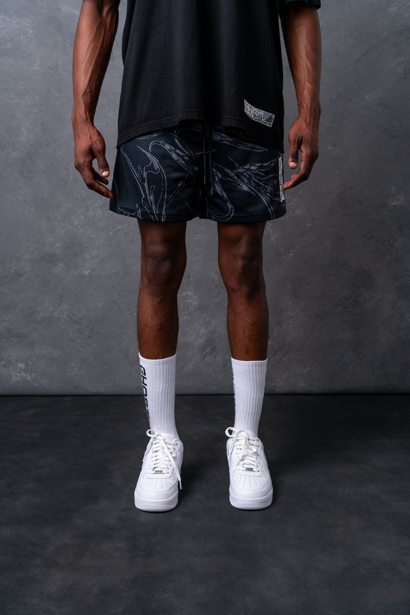 Synapse [ patch ] Mesh Shorts