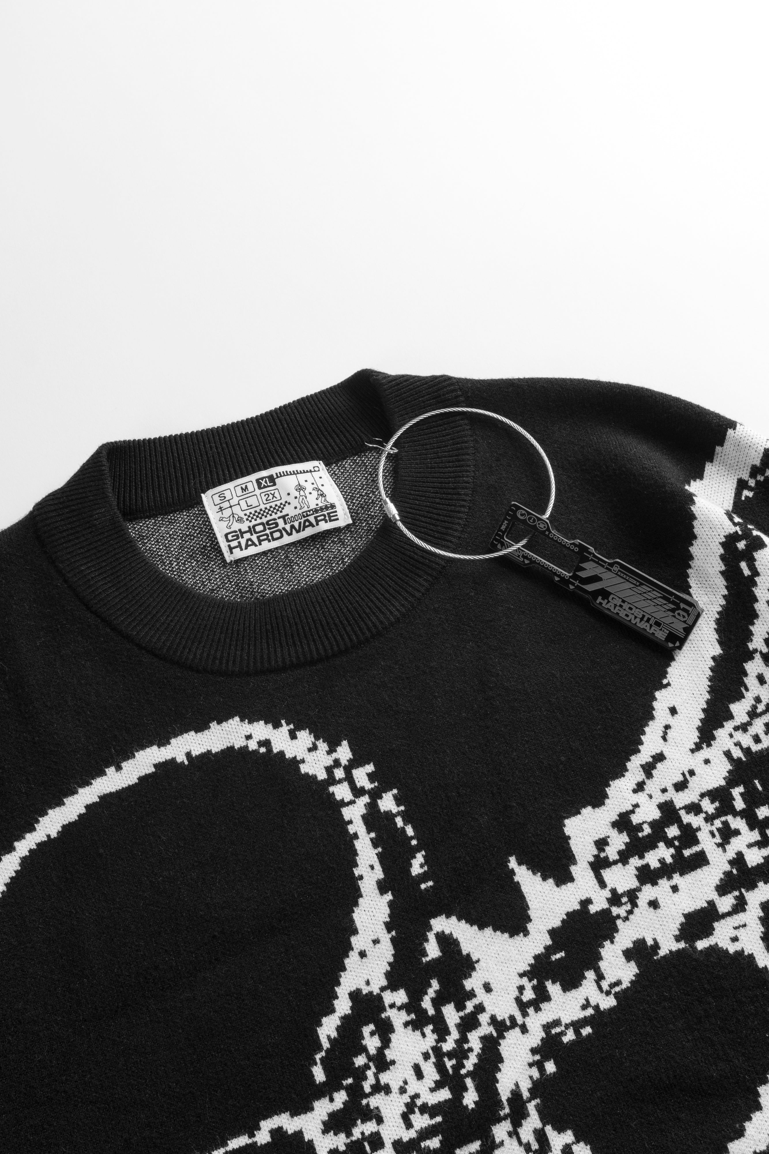 Night Shift [ patch ] Sweater – Ghost Hardware