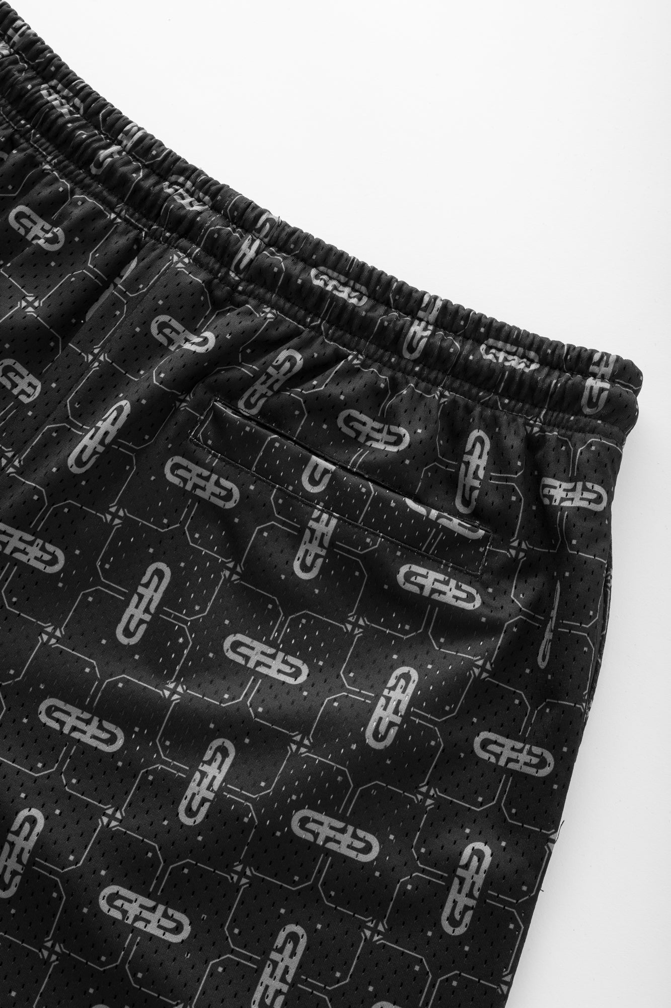 Monogram [ patch ] Mesh Shorts